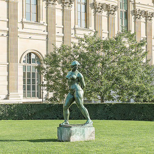 Sculpture d'Aristide Maillol située au jardin des Tuileries à Paris