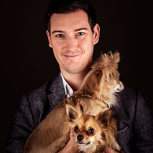 Pfeiffer Thibaut - Emprunte mon toutou| Portrait corporate
